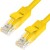 Greenconnect Патч-корд прямой 15.0m, UTP кат.5e, желтый, позолоченные контакты, 24 AWG, литой, GCR-LNC02-15.0m, ethernet high speed 1 Гбит/с, RJ45, T568B Greenconnect RJ45(m) - RJ45(m) Cat. 5e U/UTP PVC 15м жёлтый