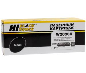 Картридж Hi-Black (HB-W2030X) для HP Color LaserJet Pro M454dn/M479dw, №415X, Bk, 7,5K б/ч