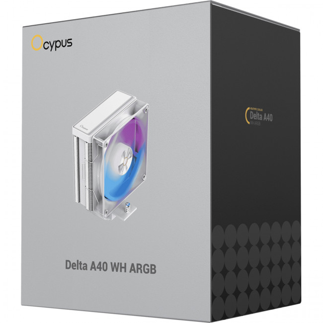 Кулер для процессора Ocypus Delta-A40-WH1NAWN00X-GL — для бизнеса и офиса