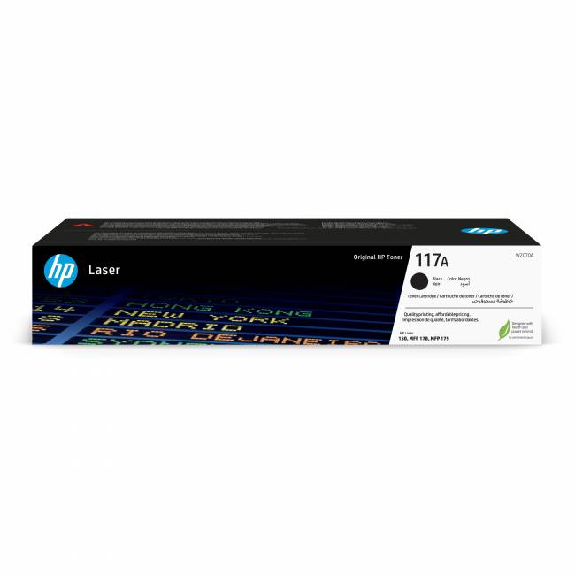 Картридж 117 для HP Laser 150/MFP 178/179, 1К (O) чёрный W2070A — для бизнеса и офиса