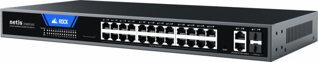 Коммутатор Netis ST228GPR-2G2S — для бизнеса и офиса