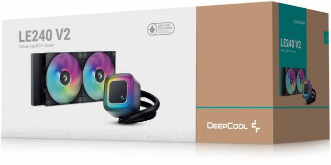 Система водяного охлаждения Deepcool R-LE240-BKAMMC-G-2 — для бизнеса и офиса