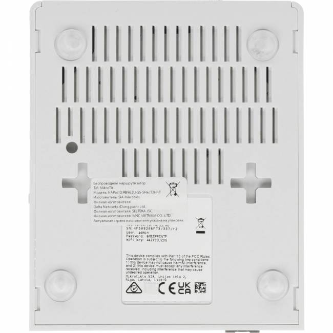 Точка доступа MikroTik RB962UIGS-5HACT2HNT — для бизнеса и офиса