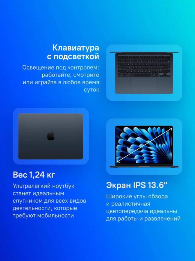 Ноутбук Apple MW123HN/A — для бизнеса и офиса
