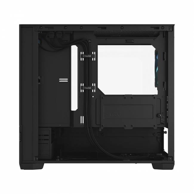 Корпус ПК без блока питания Корпус Design Pop Mini Air RGB TG Clear Tint (FD-C-POR1M-06) — для бизнеса и офиса Корпус ПК без блока питания Корпус Design Pop Mini Air RGB TG Clear Tint (FD-C-POR1M-06) — для бизнеса и офиса