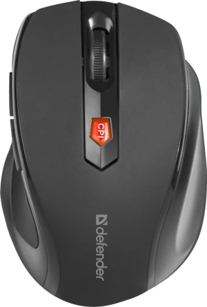 Defender Беспроводная оптическая мышь Ultra MM-315 черный,6 кнопок, 800-1600 dpi Defender Ultra MM-315 черный