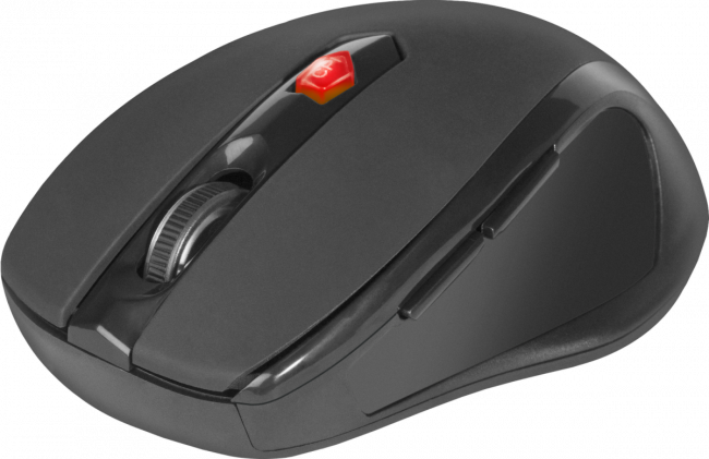 Defender Беспроводная оптическая мышь Ultra MM-315 черный,6 кнопок, 800-1600 dpi Defender Ultra MM-315 черный