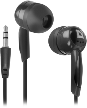 Defender Наушники вставки Basic 604 черный Defender Basic 604