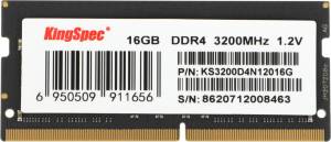 Память DDR4 16GB 3200MHz SHENZHEN KINGSPEC ELECTRONICS TECHNOLOGY CO LTD KS3200D4N12016G