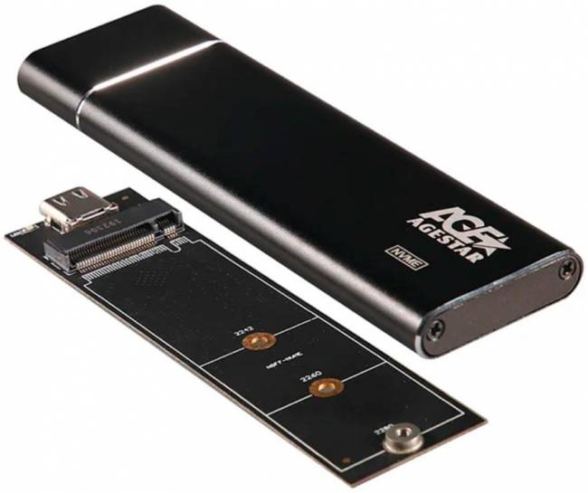 Внешний корпус SSD AgeStar 31UBNV5C — для бизнеса и офиса