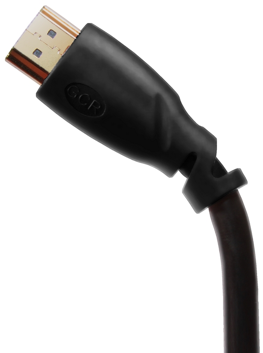 Greenconnect Кабель 0.3m HDMI версия 1.4, черный, OD7.3mm, 30/30 AWG, позолоченные контакты, Ethernet 10.2 Гбит/с, 3D, 4K, GCR-HM310-0.3m, экран Greenconnect HDMI (m) - HDMI (m) 0.3м — для бизнеса и офиса