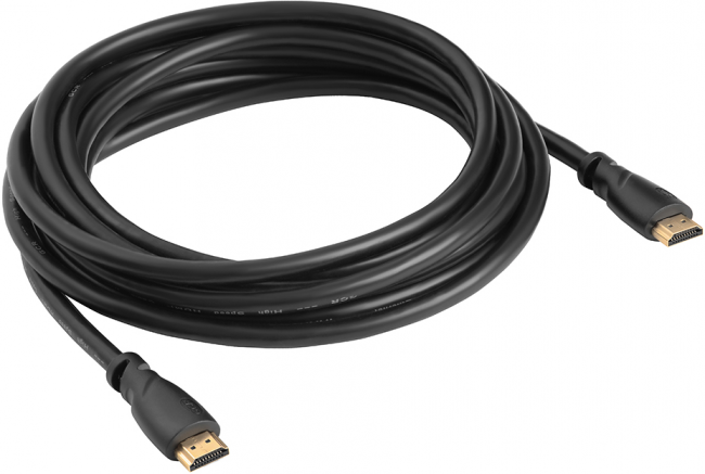 Greenconnect Кабель 0.3m HDMI версия 1.4, черный, OD7.3mm, 30/30 AWG, позолоченные контакты, Ethernet 10.2 Гбит/с, 3D, 4K, GCR-HM310-0.3m, экран Greenconnect HDMI (m) - HDMI (m) 0.3м — для бизнеса и офиса