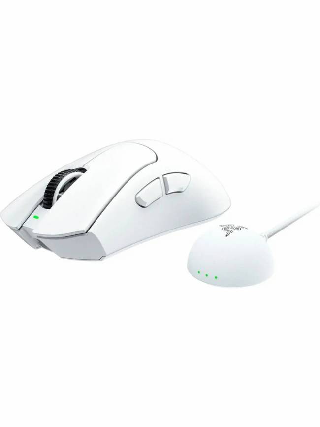 Игровая мышь Razer DeathAdder V4 Pro - White Razer RZ01-05330200-R3G1 — для бизнеса и офиса