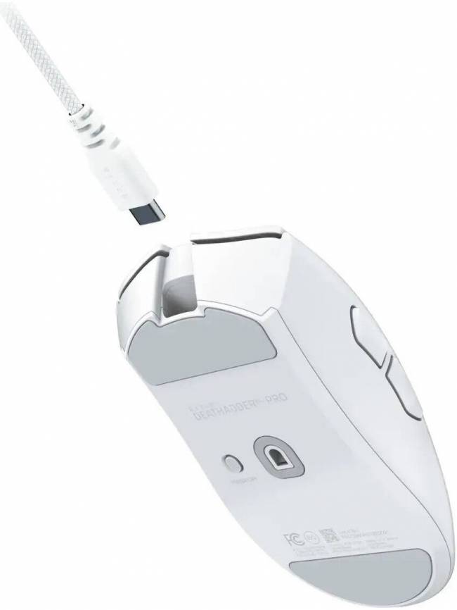 Игровая мышь Razer DeathAdder V4 Pro - White Razer RZ01-05330200-R3G1 — для бизнеса и офиса