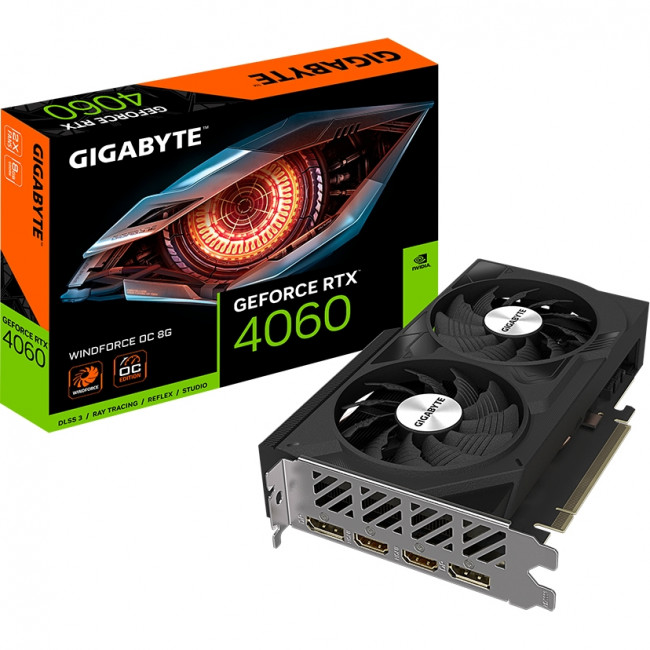 Видеокарта Gigabyte GV-N4060WF2OC-8GD
