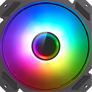 Кулер для корпуса ПК Gamemax FN-12Rainbow-C9