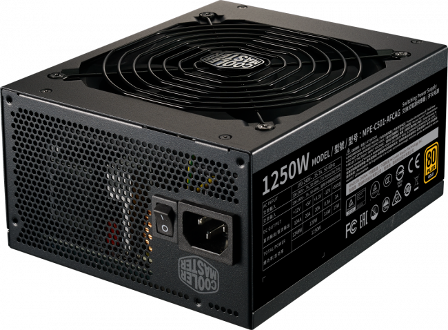 Блок питания 1250 Ватт Cooler Master Power Supply MWE Gold V2 — для бизнеса и офиса