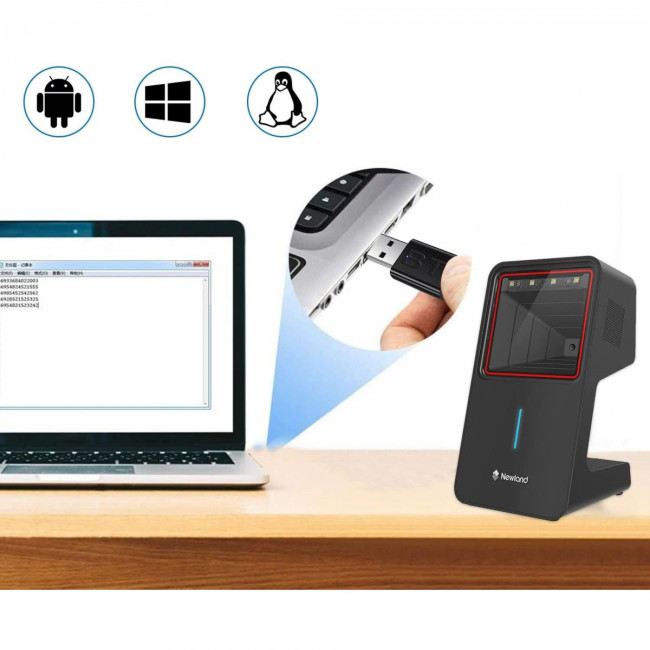 Сканер штрих-кодов Newland NLS-FR4280-BT — для бизнеса и офиса Сканер штрих-кодов Newland NLS-FR4280-BT — для бизнеса и офиса