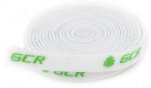 Лента липучка GCR, для стяжки, 1м, белая, GCR-51269 Лента липучка Greenconnect 1м