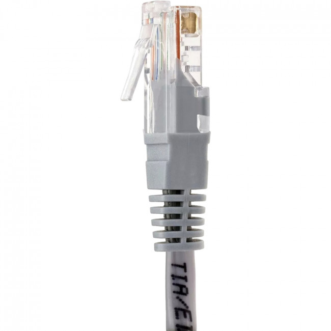 Патчкорд литой "Telecom" UTP кат.5е 3,0м серый VCOM NA102--3M