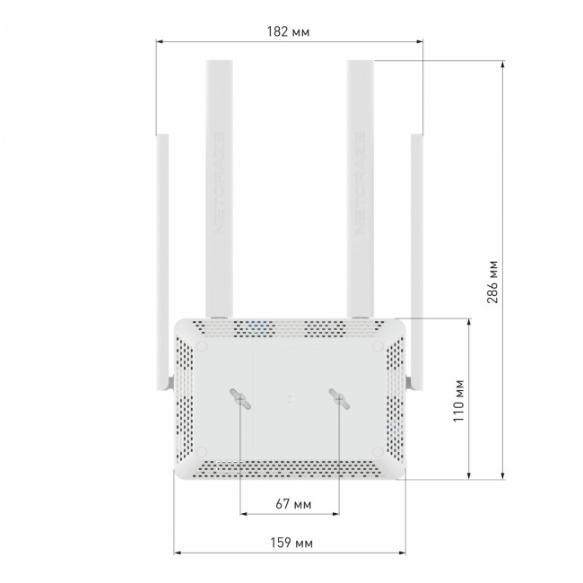 Маршрутизатор Netcraze Viva NC-1913 — для бизнеса и офиса