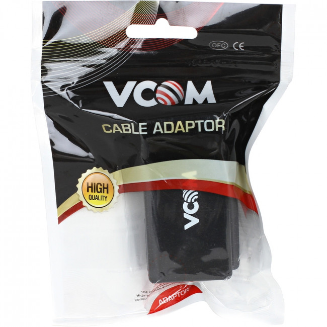 Соединительный бокс для витой пары UTP cat. 5e, 6 T568A/B, IDC: krone, черный VCOM <NM211> VCOM NM211