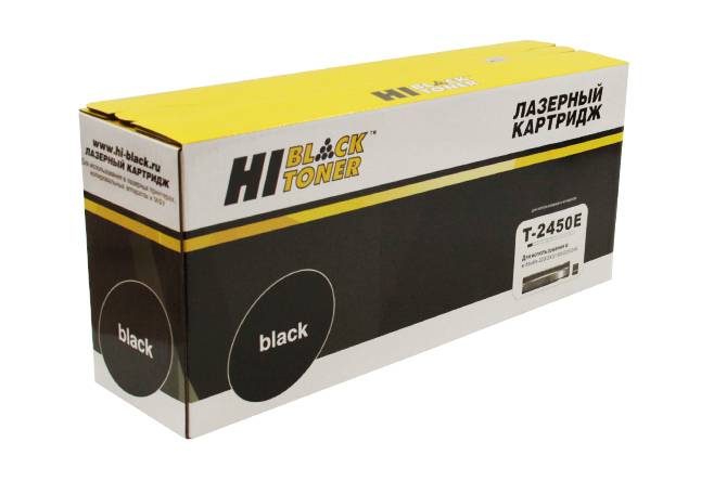 Тонер-картридж Hi-Black (HB-T-2450E) для Toshiba e-Studio 195/223/225/243/245, 36K — для бизнеса и офиса