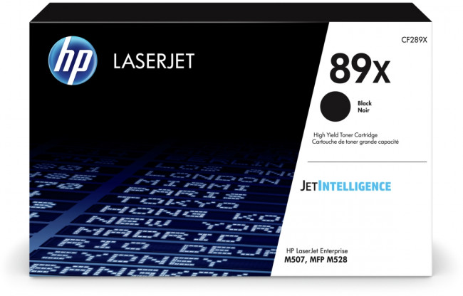 Тонер-картридж HP 89X Black Original LaserJet JetEnterprise Toner Cartridge (CF289X) — для бизнеса и офиса