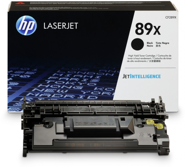 Тонер-картридж HP 89X Black Original LaserJet JetEnterprise Toner Cartridge (CF289X) — для бизнеса и офиса