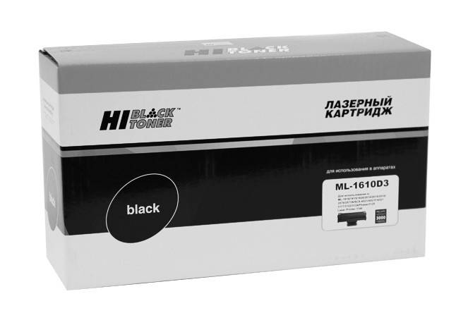 Картридж Hi-Black (HB-ML-1610D3) для Samsung ML-1610/2010/2015/ Xerox Ph 3117/3122, 3K,П/У — для бизнеса и офиса