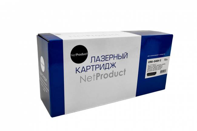 Картридж NetProduct (N-№046H C) для Canon LBP-653/654/MF732/734/735, C, 5K — для бизнеса и офиса