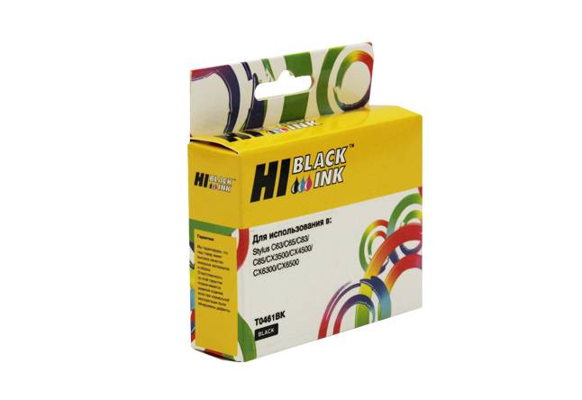 Картридж Hi-Black (HB-T0461) для Epson Stylus C63/C65/CX3500, Bk — для бизнеса и офиса
