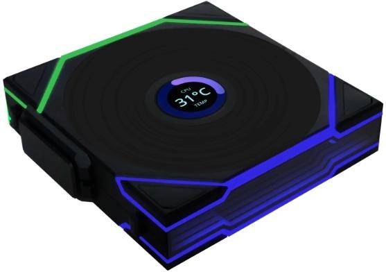 Вентилятор для корпуса Lian-Li G99.12RTLLCD1W1B.R0 — для бизнеса и офиса