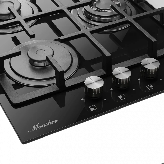 Варочная поверхность Monsher Monsher MGG 45 Noir — для бизнеса и офиса