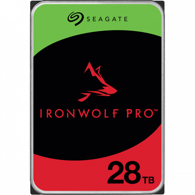 Жесткий диск Seagate IronWolf Pro NAS 28Tb ST28000NT000 — для бизнеса и офиса
