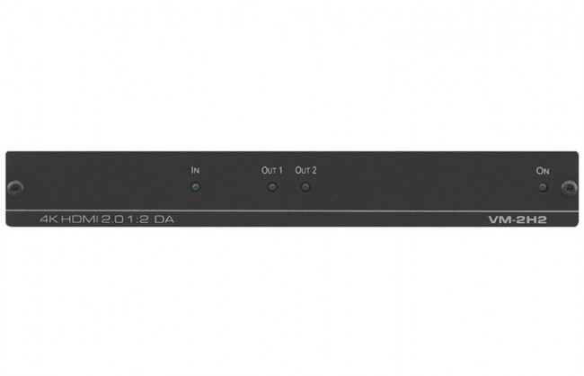 Усилитель-распределитель 1:2 HDMI UHD; поддержка 4K60 4:4:4, HDMI 2.0 [10-804080190] Kramer VM-2H2 — для бизнеса и офиса