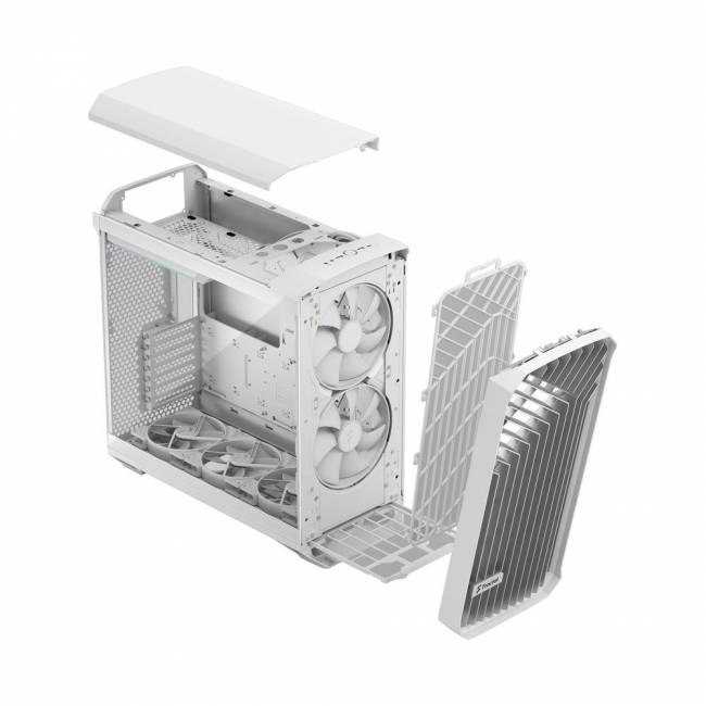 Корпус ПК без блока питания Корпус Design Torrent RGB TG Clear Tint (FD-C-TOR1A-07) — для бизнеса и офиса
