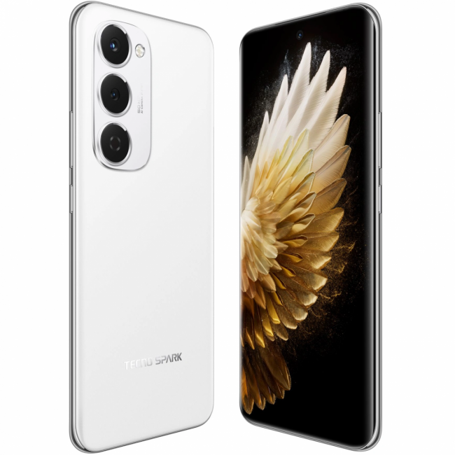 Смартфон TECNO KM7 256+8 AURORA WHITE — для бизнеса и офиса