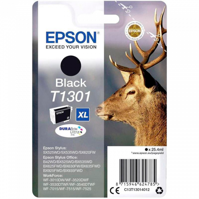 Картридж Epson C13T13014012 — для бизнеса и офиса Картридж Epson C13T13014012 — для бизнеса и офиса