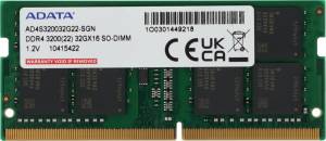 Память DDR4 32Gb 3200MHz ADATA AD4S320032G22-SGN