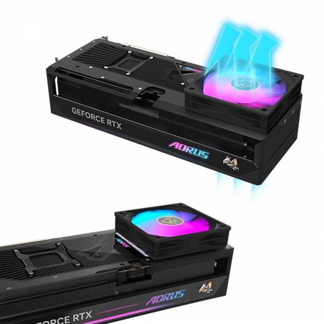 Видеокарта Gigabyte GV-N5080AORUS M-16GD — для бизнеса и офиса