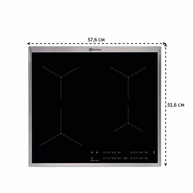 Встраиваемая варочная поверхность ELECTROLUX ELECTROLUX EIT60443X — для бизнеса и офиса Встраиваемая варочная поверхность ELECTROLUX ELECTROLUX EIT60443X — для бизнеса и офиса