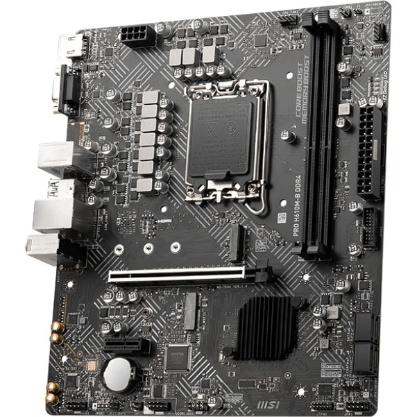 Материнская плата MSI PRO H610M-B DDR4 — для бизнеса и офиса