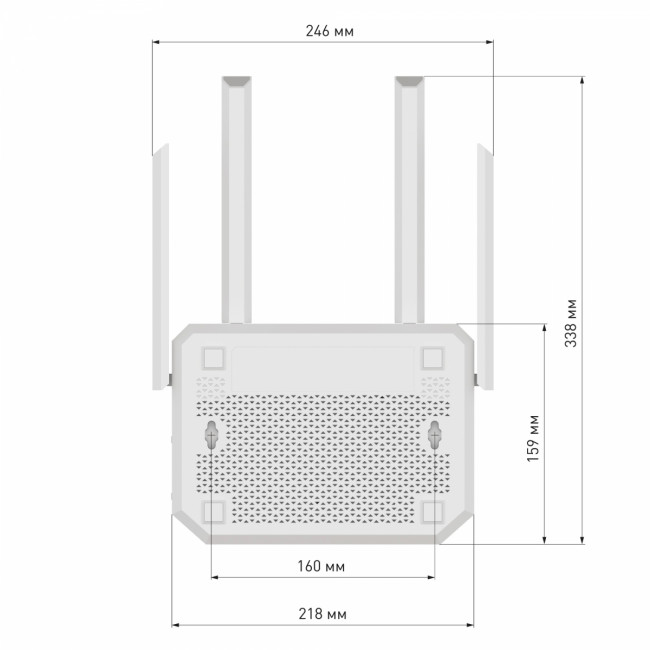 Маршрутизатор Netcraze Giga NC-1012 — для бизнеса и офиса