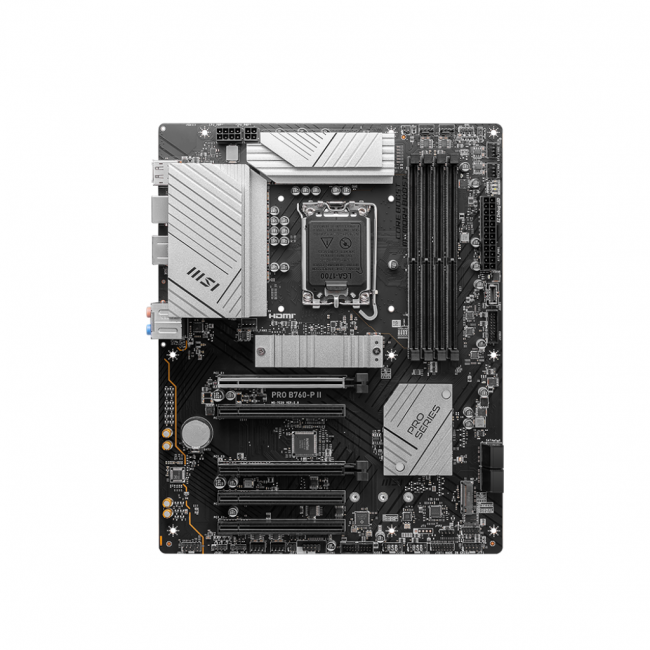 Материнская плата MSI PRO B760-P II — для бизнеса и офиса