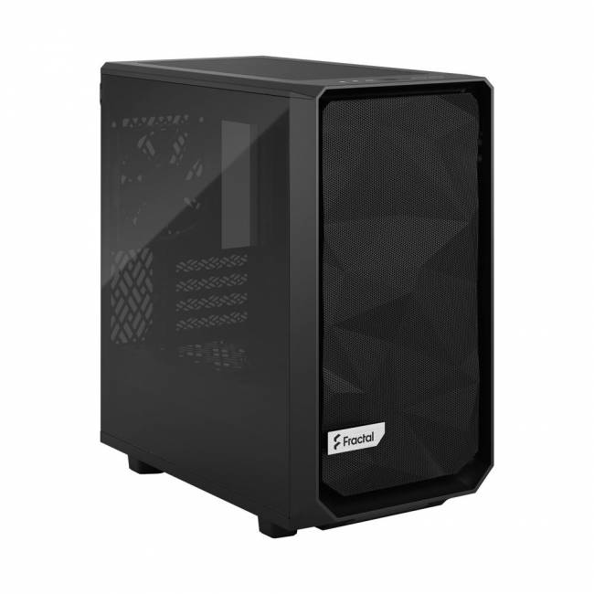 Корпус ПК без блока питания Корпус Design Meshify 2 Mini TG Dark Tint (FD-C-MES2M-01) — для бизнеса и офиса Корпус ПК без блока питания Корпус Design Meshify 2 Mini TG Dark Tint (FD-C-MES2M-01) — для бизнеса и офиса