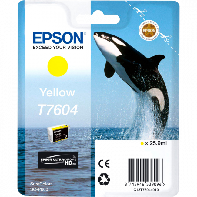 Картридж Epson C13T76044010 — для бизнеса и офиса