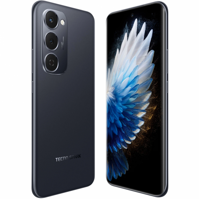Смартфон TECNO KM7 256+8 NEBULA BLACK — для бизнеса и офиса