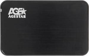 Внешний корпус для HDD/SSD AgeStar 3UB2A8J-6G (BLACK)
