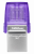 Флэш USB Kingston 128GB DataTraveler microDuo 3C 200MB/s dual USB-A + USB-C Kingston DTDUO3CG3/128GB — для бизнеса и офиса